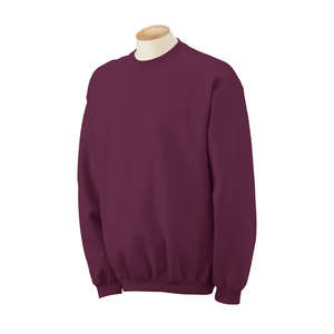 Gildan 9.5 oz 80/20 Ultra Cotton Crew - Dark/Color Maroon