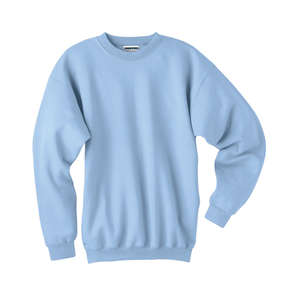 Hanes 90/10 Ultimate Cotton Crew - Dark/Color Blue, Light