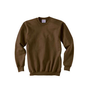Hanes 90/10 Ultimate Cotton Crew - Dark/Color Chocolate, Dark