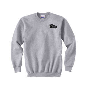 Custom Promotional Hanes 90/10 Ultimate Cotton Crew - Light/Heather
