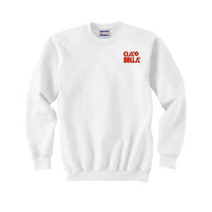 Custom Promotional Hanes 90/10 Ultimate Cotton Crew - White/Neutral