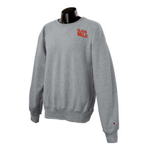 Custom Promotional Champion 12 oz Reverse Weave Fleece Crew - Light/Heather