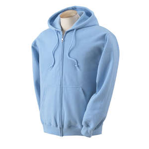 Gildan Heavy Blend Full Zip Hood - Dark/Color Blue, Light