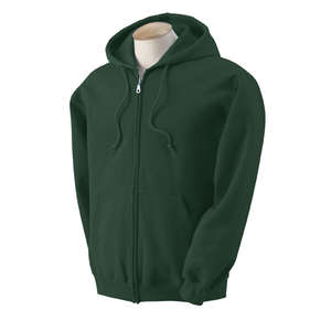 Gildan Heavy Blend Full Zip Hood - Dark/Color Green, Forest