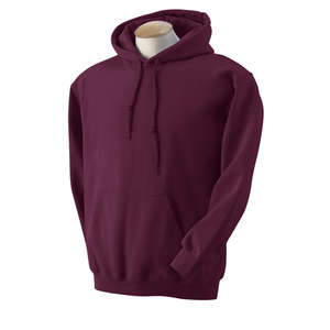Gildan Heavy Blend Full Zip Hood - Dark/Color Maroon