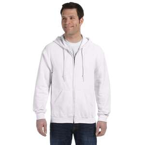 Custom Promotional Gildan Heavy Blend Full Zip Hood - Light/Heather