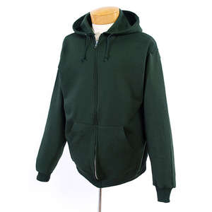 Jerzees Youth 8 oz 50/50 Nublend Full Zip Hood - Dark/Color Green, Forest