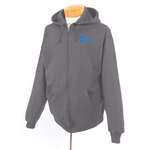 Custom Sweatshirts & Sweatpants - Jerzees Youth 8 oz 50/50 Nublend Full Zip Hood - Light/Heather