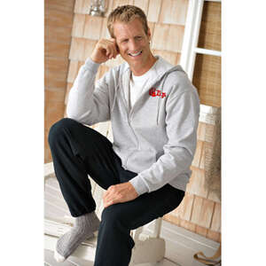 Custom Promotional Jerzees 8 oz 50/50 Nublend Full Zip Hood - Light/Heather