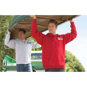 Hanes 10 oz 90/10 Ultimate Cotton Printpro Full Zip Hood - Dark/Color