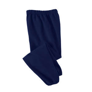 Jerzees Youth 8 oz 50/50 Nublend Fleece Sweatpants - Dark/Color Blue, Navy