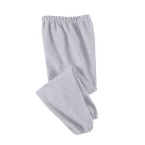 Jerzees Youth 8 oz 50/50 Nublend Fleece Sweatpants - Light/Heather Gray, Birch