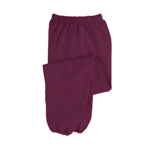 Jerzees 8 oz 50/50 Nublend Fleece Sweatpants - Dark/Color Maroon