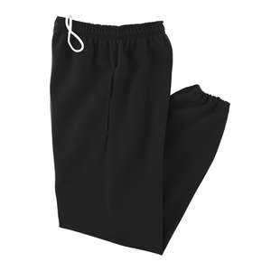 Gildan 9.3 oz Pocketed Fleece Sweatpants - Dark/Color Black