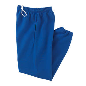 Gildan 9.3 oz Pocketed Fleece Sweatpants - Dark/Color Blue, Royal