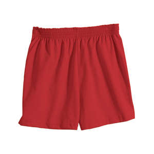 Anvil Womens Cheer Short - Dark/All Red