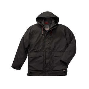 Weatherproof Microtech Systems Jacket - Dark/All Black/Gray
