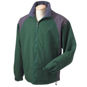 Chestnut Hill Mens Capstone Colorblock Jacket - Dark/All Green, Pine