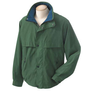 Chestnut Hill Unisex Lodge Microfiber Jacket - Dark/All Green, Pine/Blue, New Navy