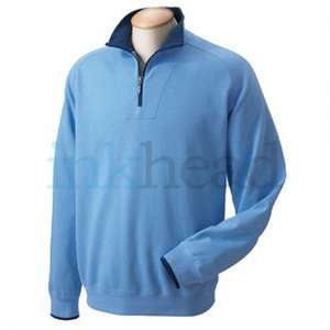 Chestnut Hill Mens Performance Plus Quarter-Zip Pullover - Dark/All
