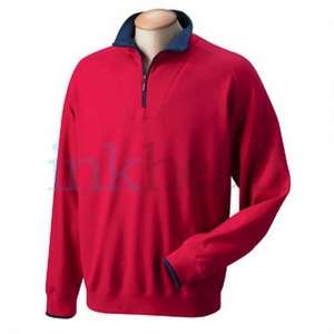 Chestnut Hill Mens Performance Plus Quarter-Zip Pullover - Dark/All