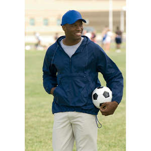 Harriton Packable Nylon Jacket - Dark/All 