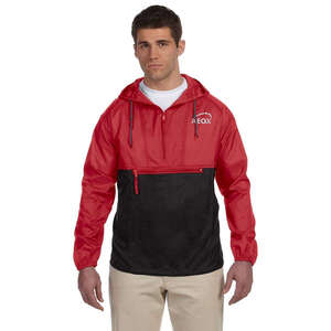 Custom Promotional Harriton Packable Nylon Jacket - Dark/All