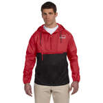 Personalized Outerwear - Harriton Packable Nylon Jacket - Dark/All