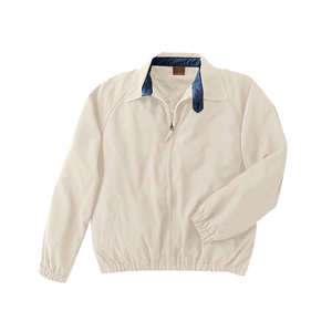 Harriton Microfiber Club Jacket - Dark/All Gray, Stone/Blue, Navy