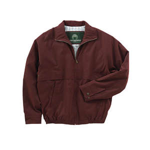 Weatherproof Microfiber Jacket - Dark/All Red, Havana