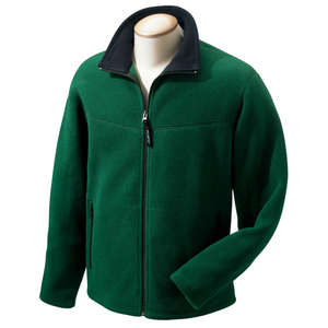 Custom Promotional Chestnut Hill Unisex Polartec Full-Zip Microfleece Jacket - Dark/All