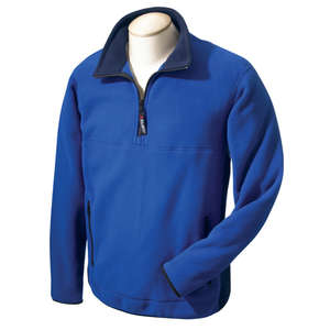 Chestnut Hill Unisex Polartec Quarter-Zip Jacket - Dark/All Blue, True Royal/Blue, True Navy