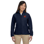 Personalized Outerwear - Harriton Womens Full-Zip Fleece - Dark/All