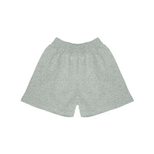 Rabbit Skins Toddler Cotton Shorts - Dark/All Gray, Heathered