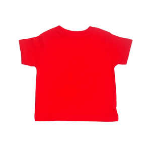 Rabbit Skins Toddler Short Sleeve Tee - Dark/Color Red
