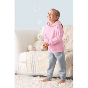 Rabbit Skins Toddler Pullover Hood Sweatshirt - Dark/Color