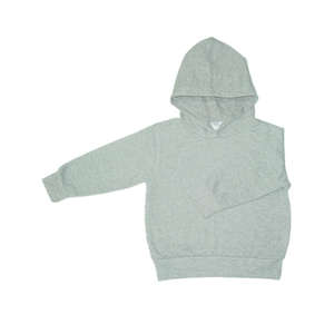 Rabbit Skins Toddler Pullover Hood Sweatshirt - Dark/Color Gray, Heathered Dark