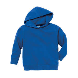 Rabbit Skins Toddler Pullover Hood Sweatshirt - Dark/Color Blue, Royal