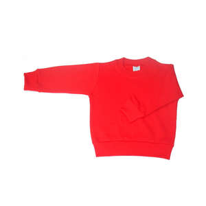 Rabbit Skins Toddler Sweatshirt - Dark/Color Red