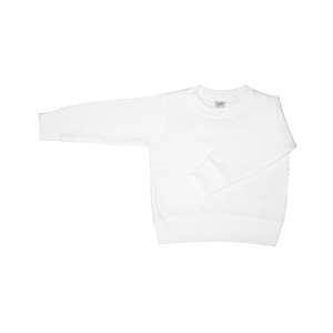 Rabbit Skins Toddler Sweatshirt - White/Neutral White