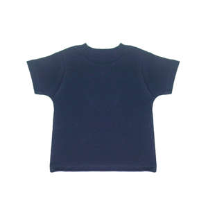Rabbit Skins Infant Short Sleeve Tee - Dark/Color Blue, Navy