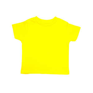 Rabbit Skins Infant Short Sleeve Tee - Dark/Color Yellow