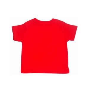 Rabbit Skins Infant Short Sleeve Tee - Dark/Color Red