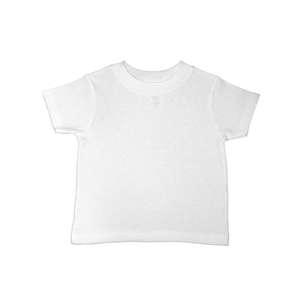 Rabbit Skins Infant Short Sleeve Tee - White/Neutral White