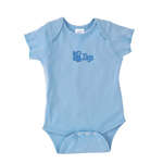Customized Infants & Toddlers - Rabbit Skins Infant Lap Shoulder Creeper - Light/Heather