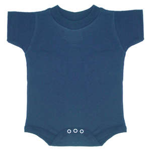 Rabbit Skins Infant Creeper - Dark/Color Blue, Navy