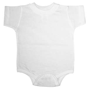 Custom Promotional Rabbit Skins Infant Creeper - White/Neutral
