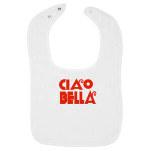 Custom Promotional Rabbit Skins Infant Snap Bib - Dark/All