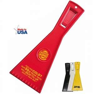 Custom Promotional Bowtie Ice Scraper with Visor Clip