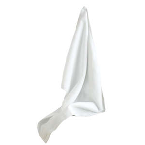 Anvil Hemmed Hand Towel - White/Neutral